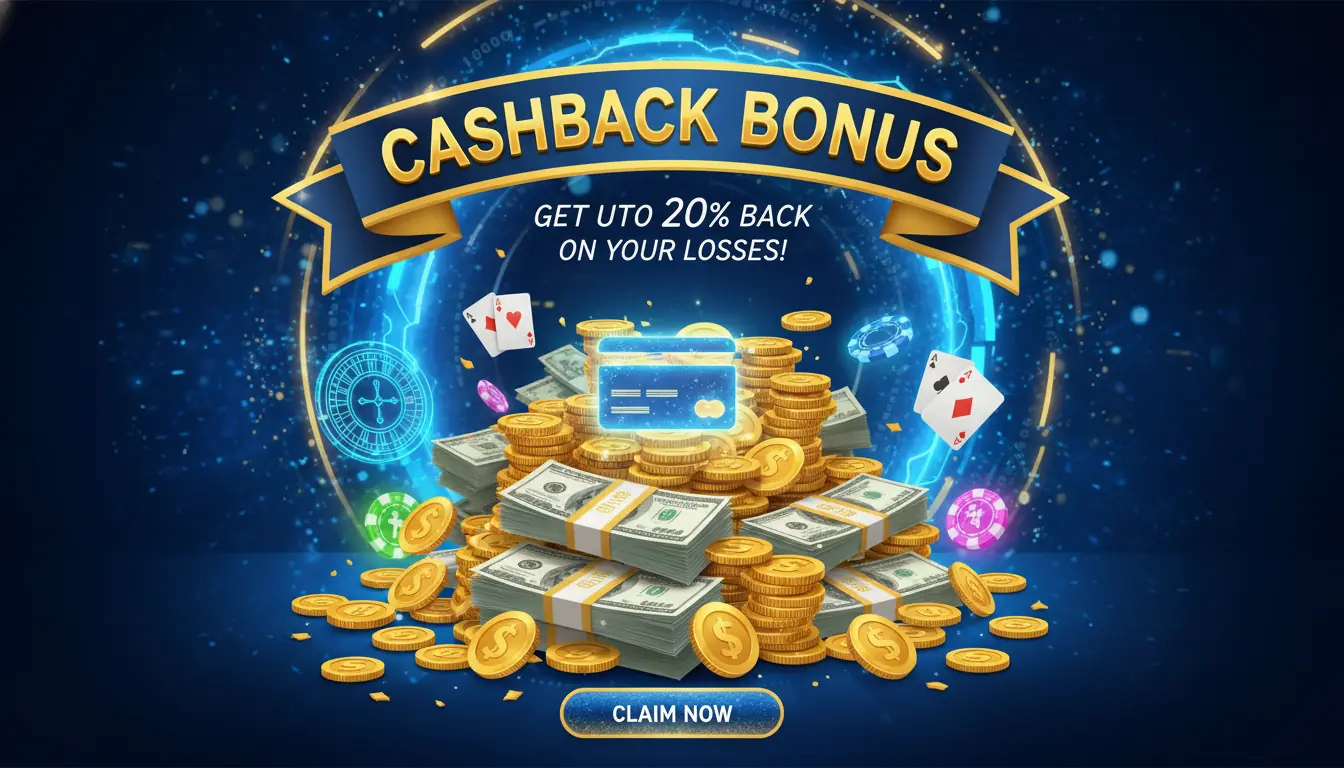 Cashback bonus Frumzi casino